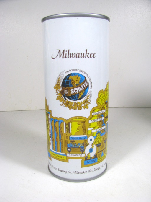 Schlitz Brewery Commemorative - Milwaukee - 16oz - bank